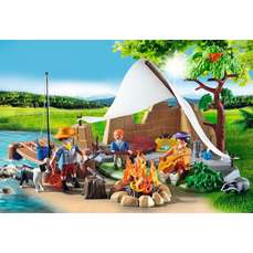Camping in familie, Family Fun Playmobil