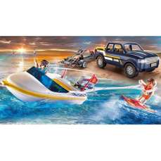 Camion cu barca de viteza, Family Fun Playmobil