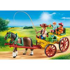 Trasura cu cal, Country Playmobil