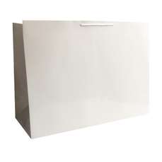 Punga cadou tip S, kraft, dimensiuni 37,5x29x12,5cm, CR