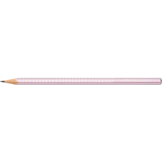 Creion fara guma, B, roz metalizat, Sparkle 2023 Faber Castell-FC118261