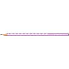 Creion fara guma, B, violet metalizat, Sparkle 2023 Faber Castell-FC118263