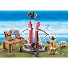 Gobber si lansatorul de oi, Dragons Playmobil