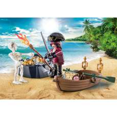 Set Pirat si Barca cu vasle, Pirates Playmobil