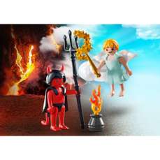 Micul inger si Micul demon, Figures Playmobil