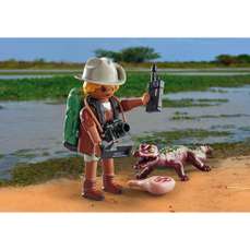 Figurina Cercetator cu aligator, Figures Playmobil