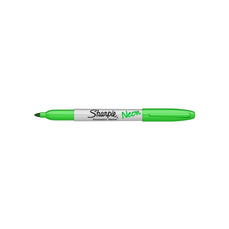 Permanent marker verde, varf 1,4 mm, Neon 1888994 Sharpie