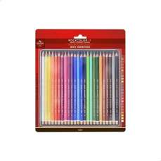 Creioane colorate 24culori/set, cutie metal, Polycolor Koh-I-Noor