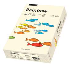 Carton copiator A4, 160g, colorat in masa crem, Rainbow 03