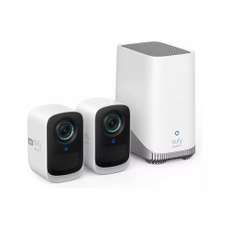 Kit supraveghere video eufyCam 3C S300 wireless cu 2 camere video, Ultra HD 4k, Anker Eufy