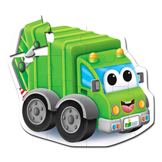 Primul meu puzzle de podea, Camion de reciclat, The Learning Journey