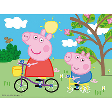 Puzzle in cutie, Peppa Pig, 12 piese, Ravensburger