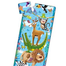 Puzzle inalt de podea, Animale de la mici la mari, The Learning Journey