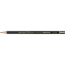 Creion fara guma, 3B, Grafit MONO 100 Black Tombow