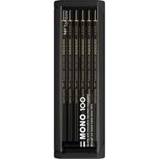 Creioane grafit, HB, 12 buc/set, MONO 100 Black Tombow-MONO-100-12-HB