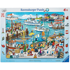 Puzzle, O zi in Port, 24 piese, Ravensburger