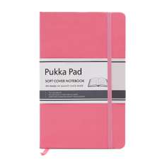 Agenda nedatata A5, dictando, pink, Signature PU Pukka Pads