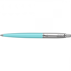 Pix retractabil metalic, corp bleu/argintiu, varf 0,7mm, Jotter Original Glam Rock Azure Blue Parker 2123112