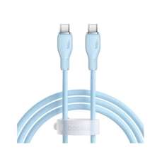 Cablu de date USB-C / USB-C, 1,2m, albastru deschis, Cafule Pudding Series Baseus