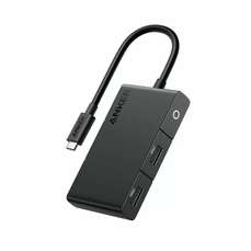 Hub USB-C cu 2xUSB, USB-C, HDMI 4k, Power Delivery 100W, negru, 332 Anker