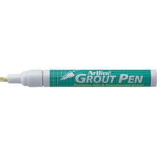 Marker pentru rosturi crem, corp metalic, varf tesit, 2.0-4.0mm, ARTLINE 419 Grout Pen