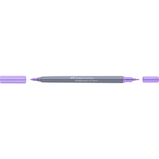 Marker solubil in apa, violet deschis, 139, 2 varfuri, Goldfaber, Faber Castell- FC164639