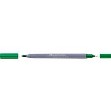 Marker solubil in apa, verde smarald, 158, 2 varfuri, Goldfaber, Faber Castell- FC164663