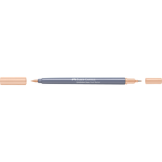 Marker solubil in apa, nisipiu, 281, 2 varfuri, Goldfaber, Faber Castell- FC164681