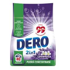 Detergent pudra pentru tesaturi, automat, 3kg, Levantica si Iasomie Dero 26303