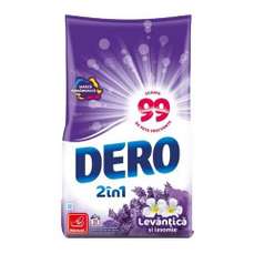 Detergent pudra pentru tesaturi, manual, 1,4kg, 2in1 Levantica si Iasomie Dero