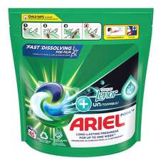 Detergent capsule gel pentru tesaturi, 45buc/cutie, All in 1 Touch of Lenor Unstoppables Ariel 55442