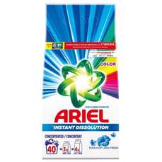 Detergent pudra pentru tesaturi, automat, 3kg, Touch of Lenor Fresh Color Ariel 52865