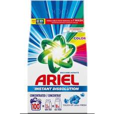 Detergent pudra pentru tesaturi, automat, 7,5L, Touch of Lenor Fresh Color Ariel 53424