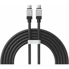Cablu de date USB-C / USB-C, 100W, 2m, negru, Coolplay Baseus