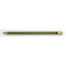 Creion colorat acuarela, verde olive deschis, Mondeluz Aquarell, Koh-I-Noor
