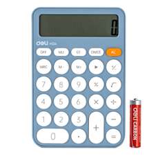 Calculator de birou 12 digit, bleu Fashion EM124 Deli