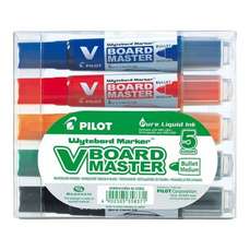 Whiteboard marker 5 buc/set, varf 3,0 mm, Begreen Pilot
