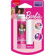 Guma cauciuc sintetic + 1 rezeva, blister,  Barbie Maped