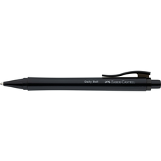 Pix retractabil, albastru, corp negru, Daily Faber Castell-FC140690
