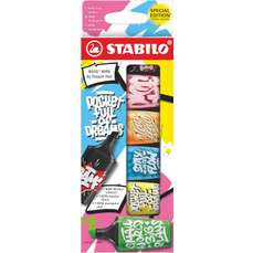 Textmarker 6 culori/set, Boss mini by Snooze One Stabilo