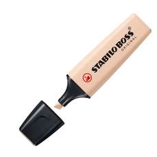 Textmarker 4 culori/set (black, mud green, umber, sienna), Boss Original NatureCOLORS Stabilo SW70423