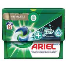 Detergent capsule gel pentru tesaturi, 12buc/cutie, Touch of Lenor Ariel