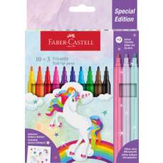 Carioca 10+3 culori/set, Unicorni Faber Castell-FC554213