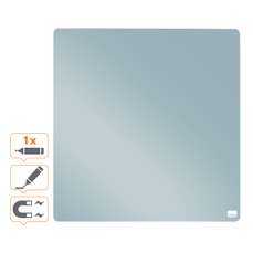 Whiteboard magnetic plastic + accesorii, 36cm x 36cm, bleu, Nobo