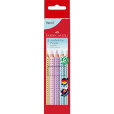 Creioane colorate 5 culoripastel/set, Jumbo Grip Faber Castell-FC110991