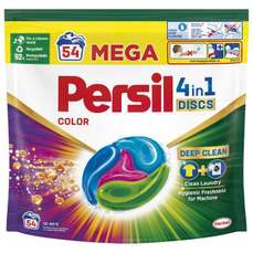 Detergent capsule gel pentru tesaturi, 54buc/pac, 4in 1 Color Persil