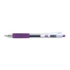 Pix gel retractabil, violet, varf 0,7mm, Fast Gel, Faber Castell FC640906