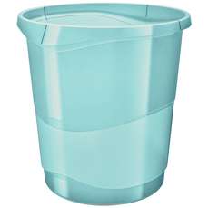 Cos plastic pentru gunoi, albastru, 14L, Colour'Ice Esselte