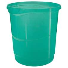 Cos plastic pentru gunoi, verde, 14L, Colour'Breeze Esselte