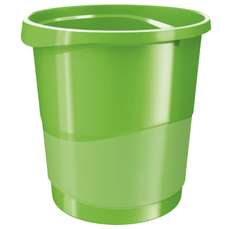 Cos plastic pentru gunoi, verde, 14L, Vivida Europost Esselte